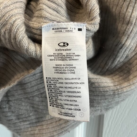 Icebreaker Valley crew merino wool sweater - Picture 4 of 4